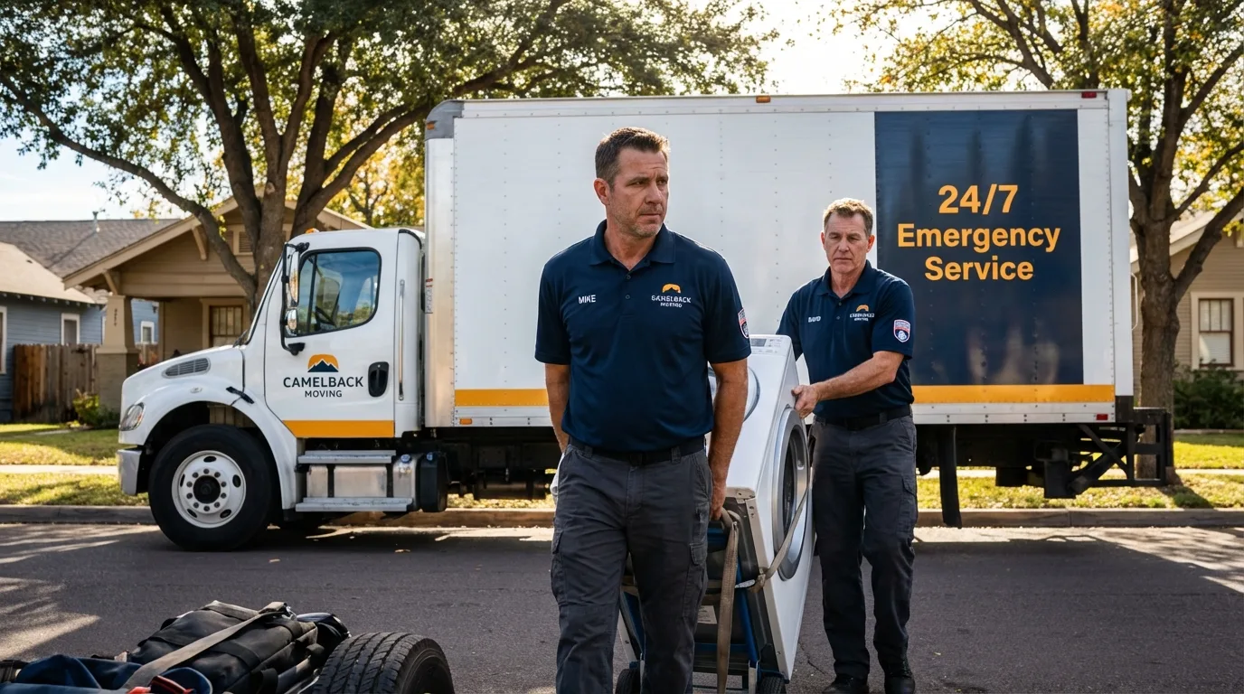 CamelBack Moving crew loading furniture in Shattuck, OK